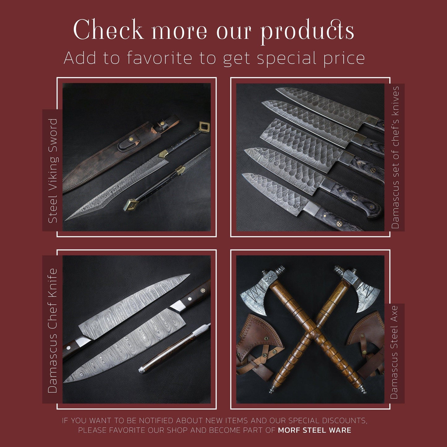 Chef Cleaver Chopper Kitchen Butcher Full Tang Handmade High Carbon Steel Chef Knife Wenge Wood Curved Handle Gift Outdoor Chop Knife 2022 Etsy