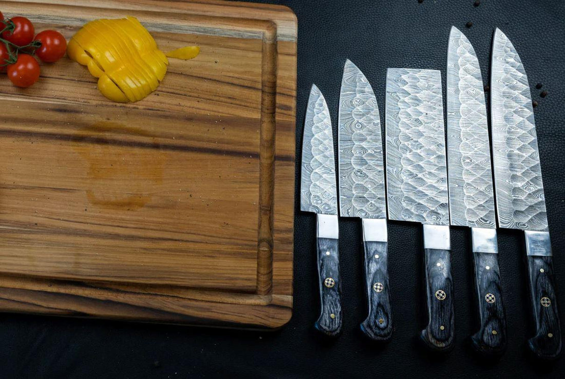 Our simple care instructions for Damascus Steel