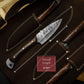 Damascus Chef Knife 4 Pc Set