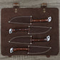 Damascus Chef Knife 4 Pc Set