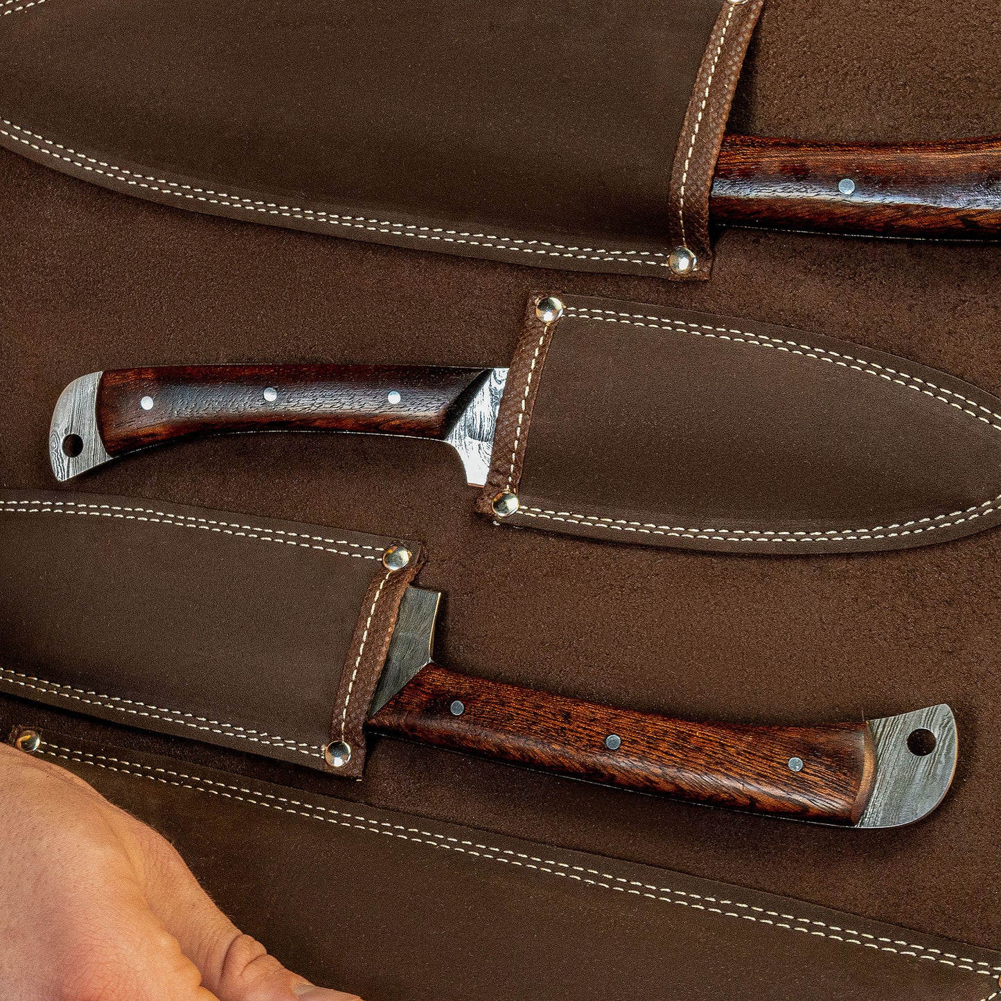 5 pcs Damascus Kitchen Cooking Knives