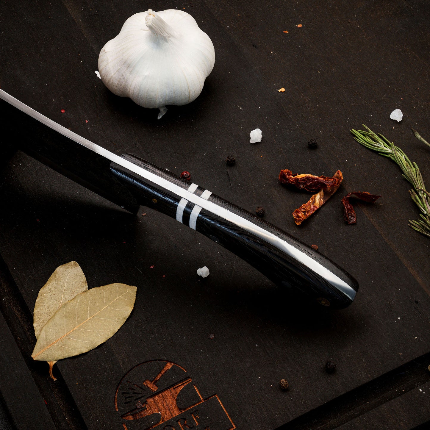 Handmade Damascus Cleaver