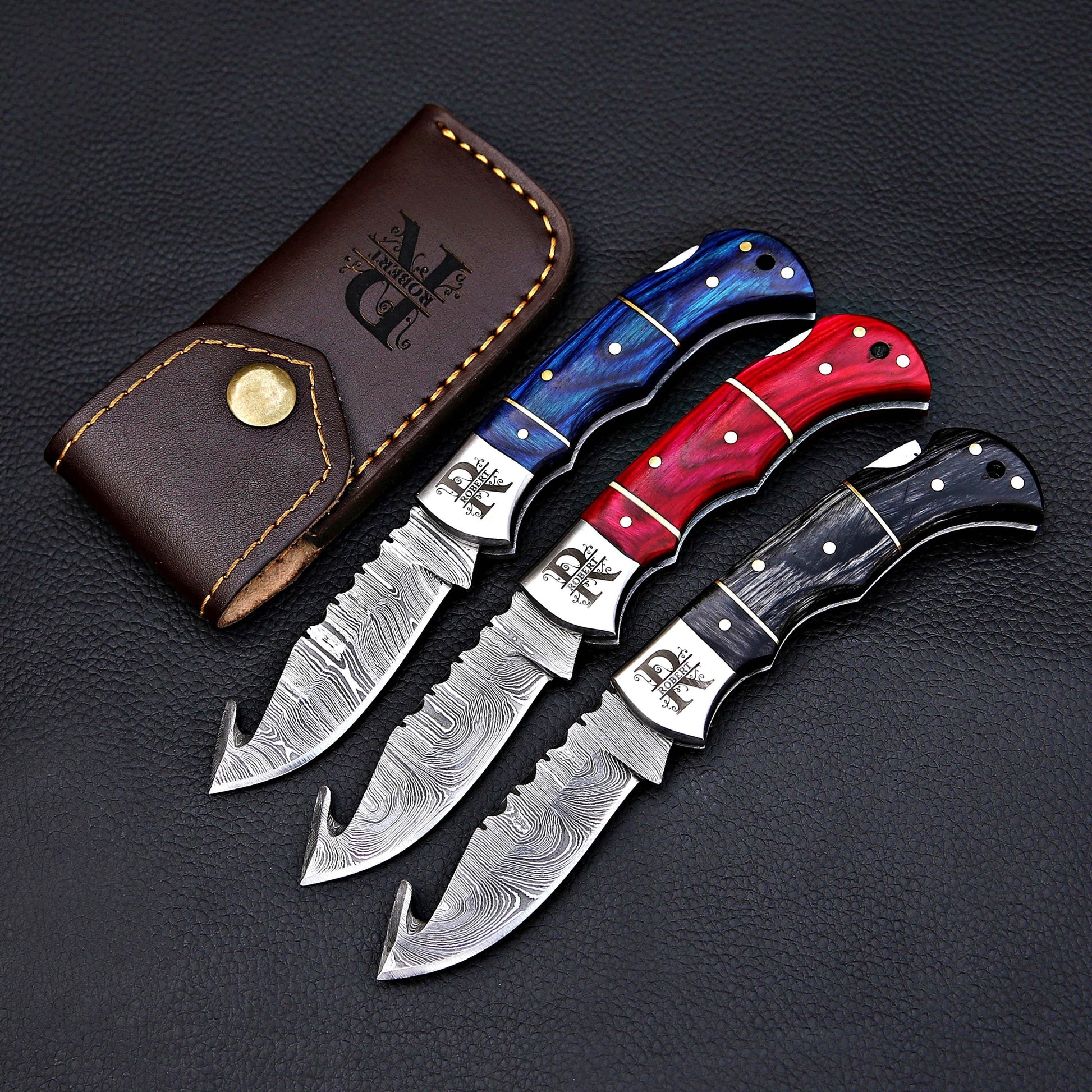 Handmade Damascus knife Pocket knife Folding Knife Personalized gift for men Wedding Gift Fathers day gift birthday anniversary gift for him