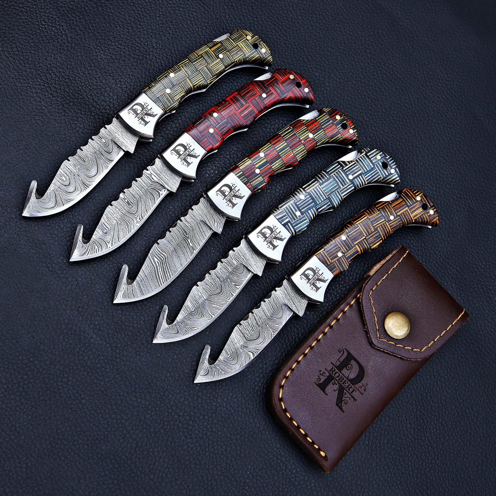 Handmade Damascus knife Pocket knife Folding Knife Personalized gift for men Wedding Gift Fathers day gift birthday anniversary gift for him