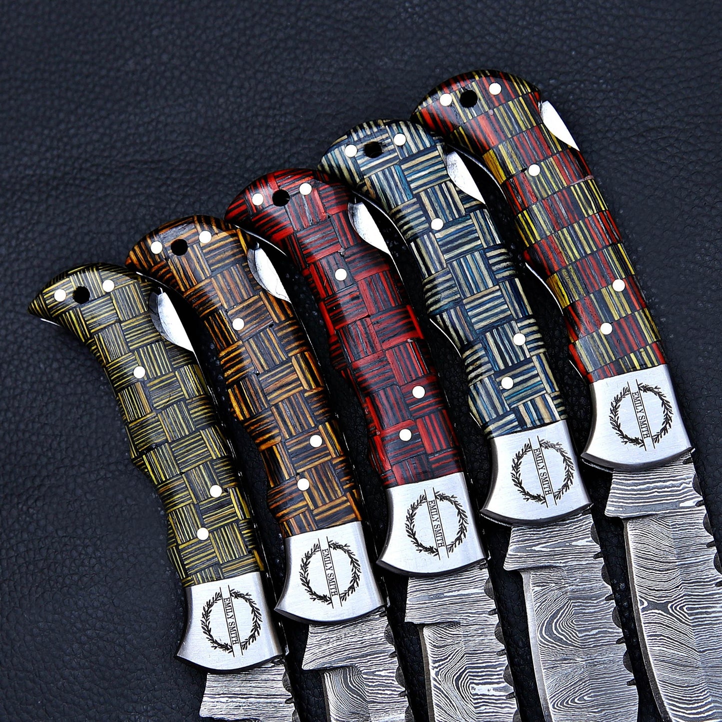 Handmade Damascus knife Pocket knife Folding Knife Personalized gift for men Wedding Gift Fathers day gift birthday anniversary gift for him