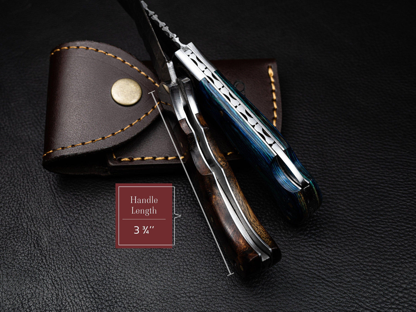 Groomsmen Damascus Folding Knife, Pocket Knife for Men - 6.5'' Made of Authentic Damascus Steel, Groomsmen gifts, Boyfriend Gift, For Him Etsy 