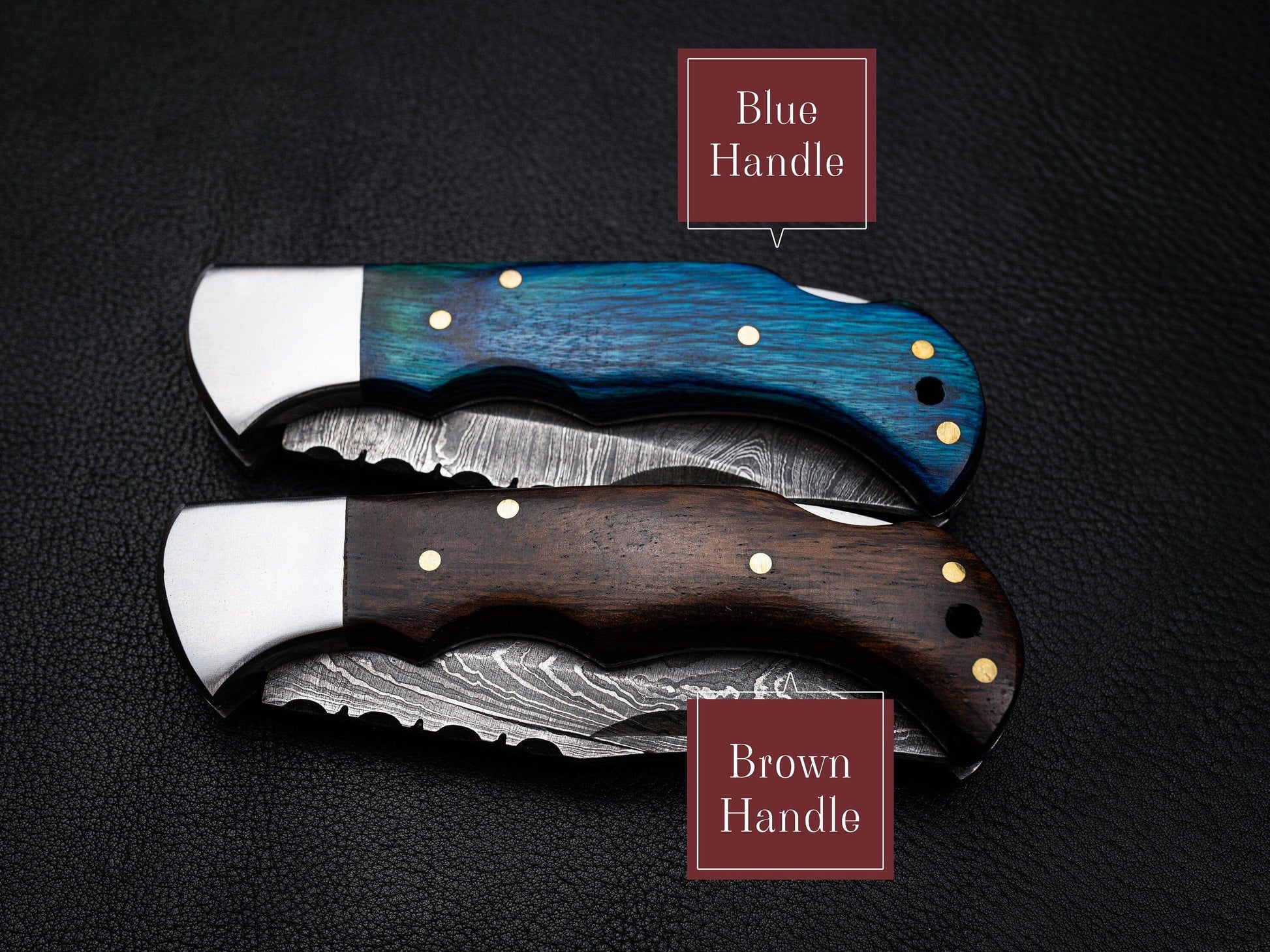 Groomsmen Damascus Folding Knife, Pocket Knife for Men - 6.5'' Made of Authentic Damascus Steel, Groomsmen gifts, Boyfriend Gift, For Him Etsy 