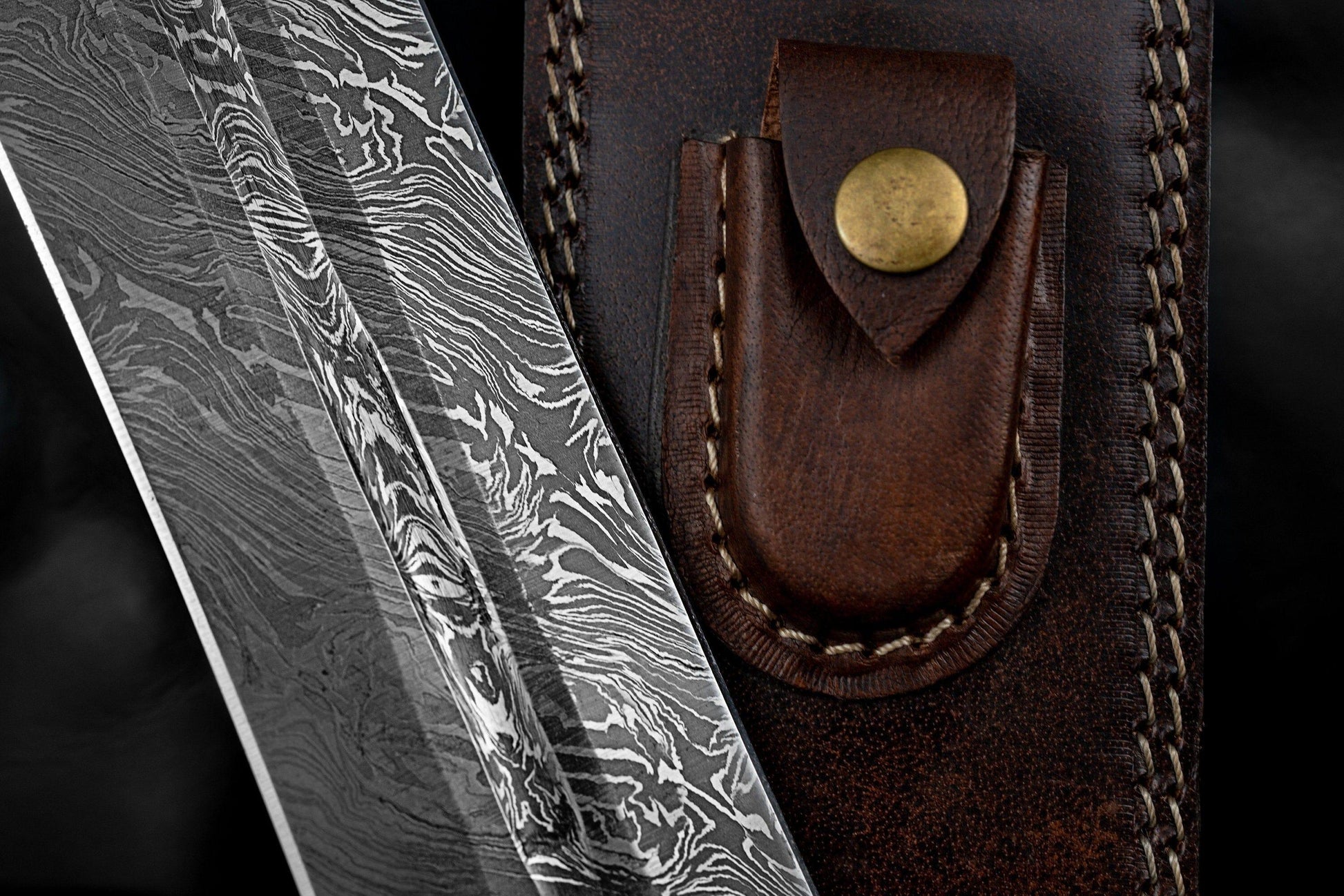 Hand Forged Damascus Steel Ancient Sword, Damascus Steel Greek Sword, Hand Made Sword, Combat sword, Damascus Sword With Leather Sheath Etsy 