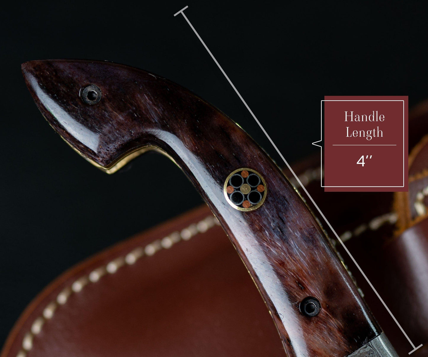 7.5'' Hand Forged Brown Bone Damascus Folding Knife, Hand Made Damascus Pocket Knife, Damascus Steel Hunting Knife, Hunting Damascus Knife Etsy 