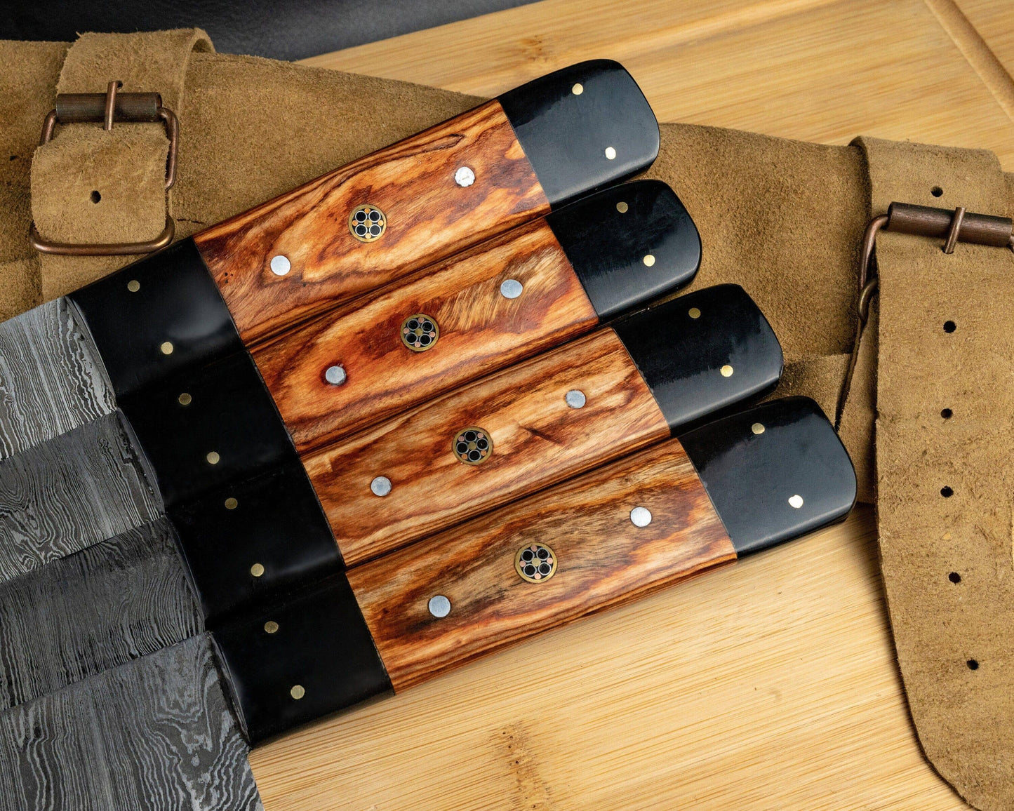 Custom Chef Knives Set 4 Pcs / Cooking Knives Set / Damascus Steel Engraved Chef Knives/ Best Wedding Gift - Mother day gift - Fathers Gift Etsy 