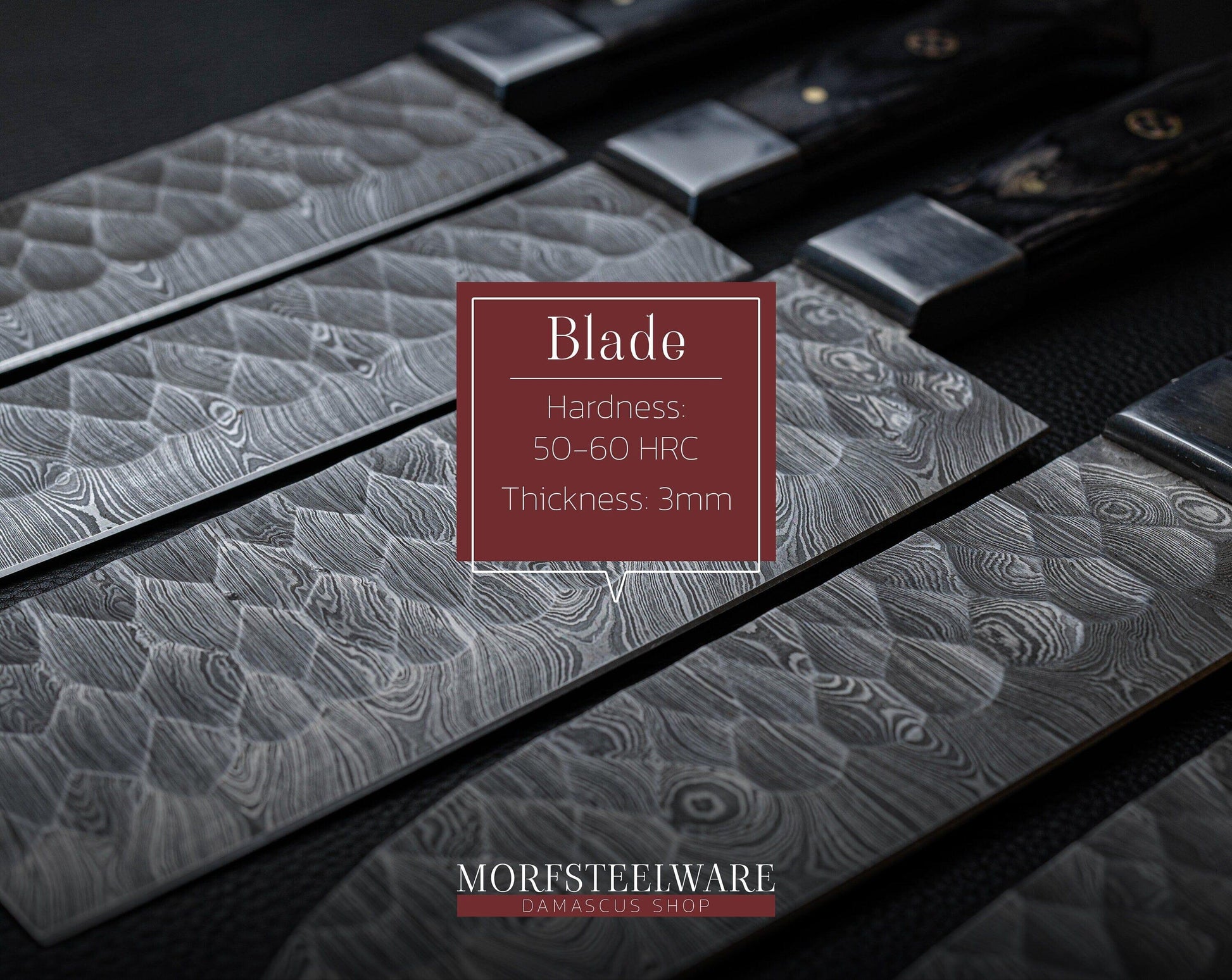 Damascus Chef Knife 5 Pc Set - Best Gift - Damascus Kitchen Knives Set with High Quality Steel Perfect Gift for loved ones Free Leather Roll Etsy 