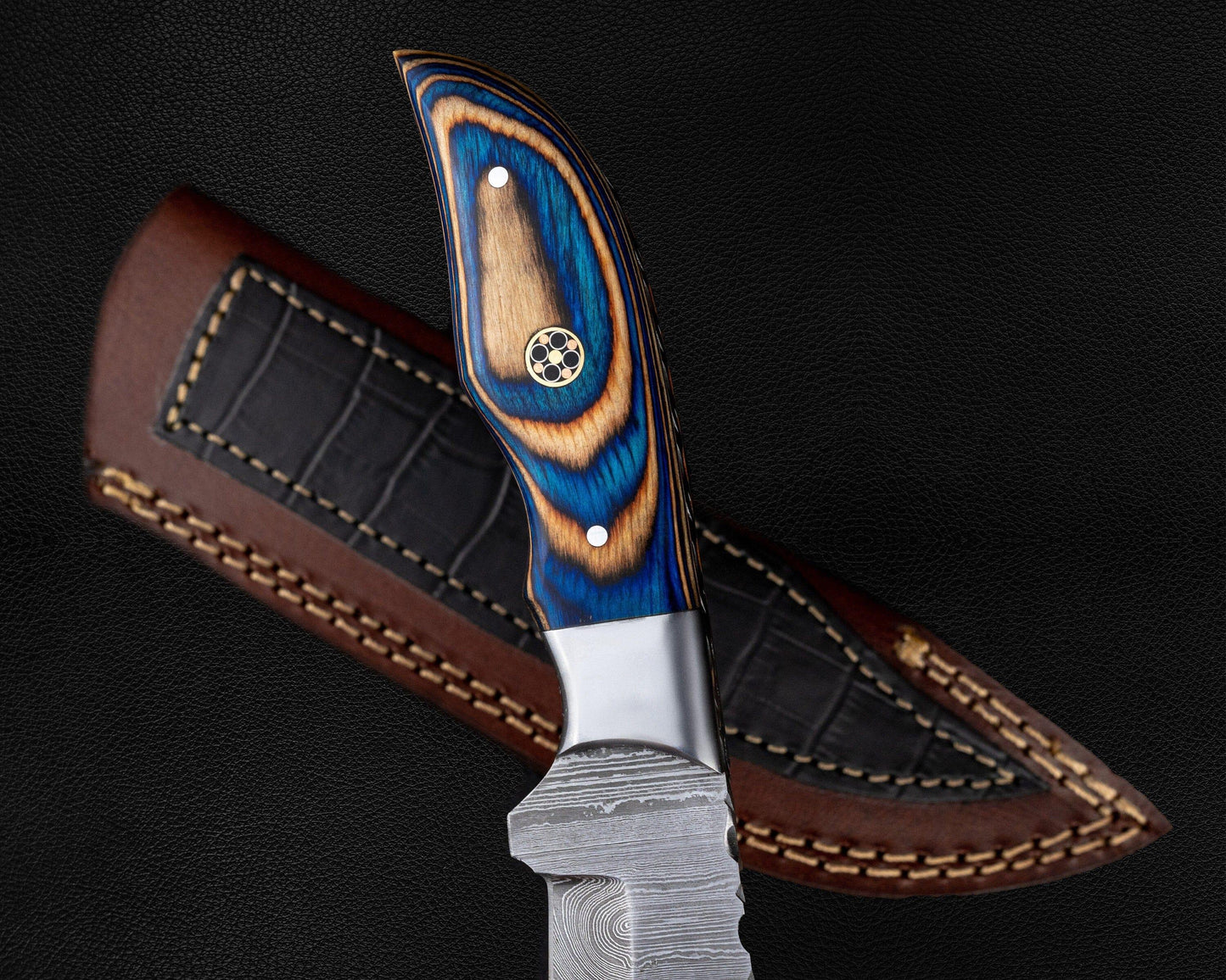 Damascus Hunting Knife, Damascus Fixed Blade Knife, Hand forged Damascus Knife, Damascus Ka bar Knife Hand Made Knives Gifts For Men USA Etsy 