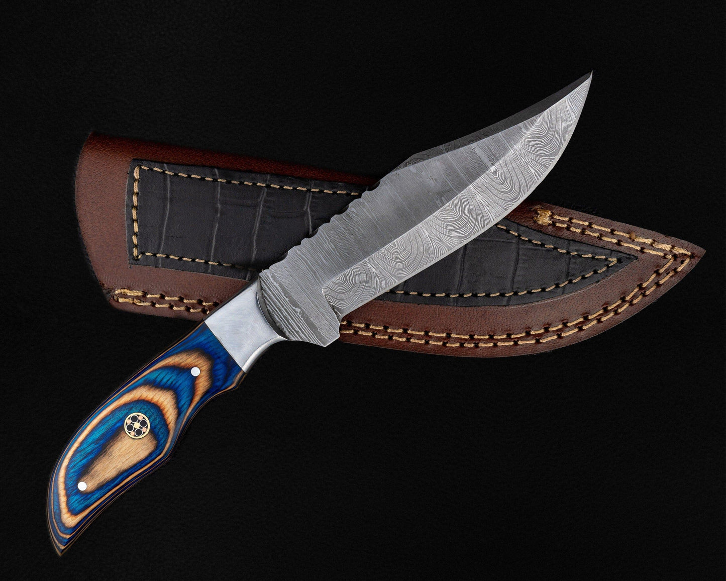 Damascus Hunting Knife, Damascus Fixed Blade Knife, Hand forged Damascus Knife, Damascus Ka bar Knife Hand Made Knives Gifts For Men USA Etsy 