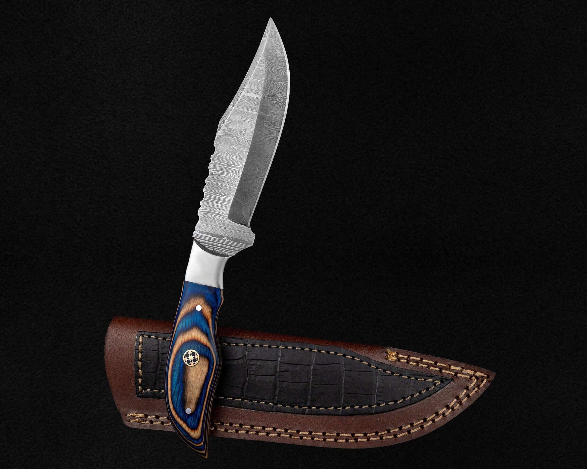 Damascus Hunting Knife, Damascus Fixed Blade Knife, Hand forged Damascus Knife, Damascus Ka bar Knife Hand Made Knives Gifts For Men USA Etsy 