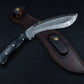 Kukri Knife Hunting knife, Damascus machete knife, Genuine Damascus Fixed blade, Personalized Camping Knife, Gift for him, Hunting 2021 Etsy 