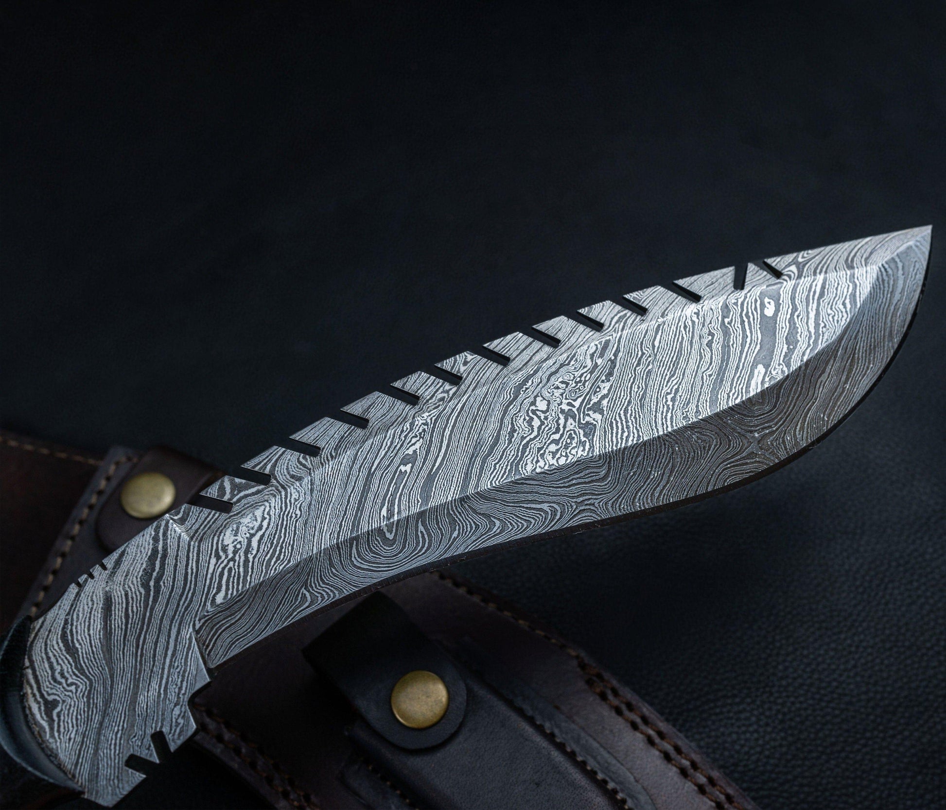 Kukri Knife Hunting knife, Damascus machete knife, Genuine Damascus Fixed blade, Personalized Camping Knife, Gift for him, Hunting 2021 Etsy 