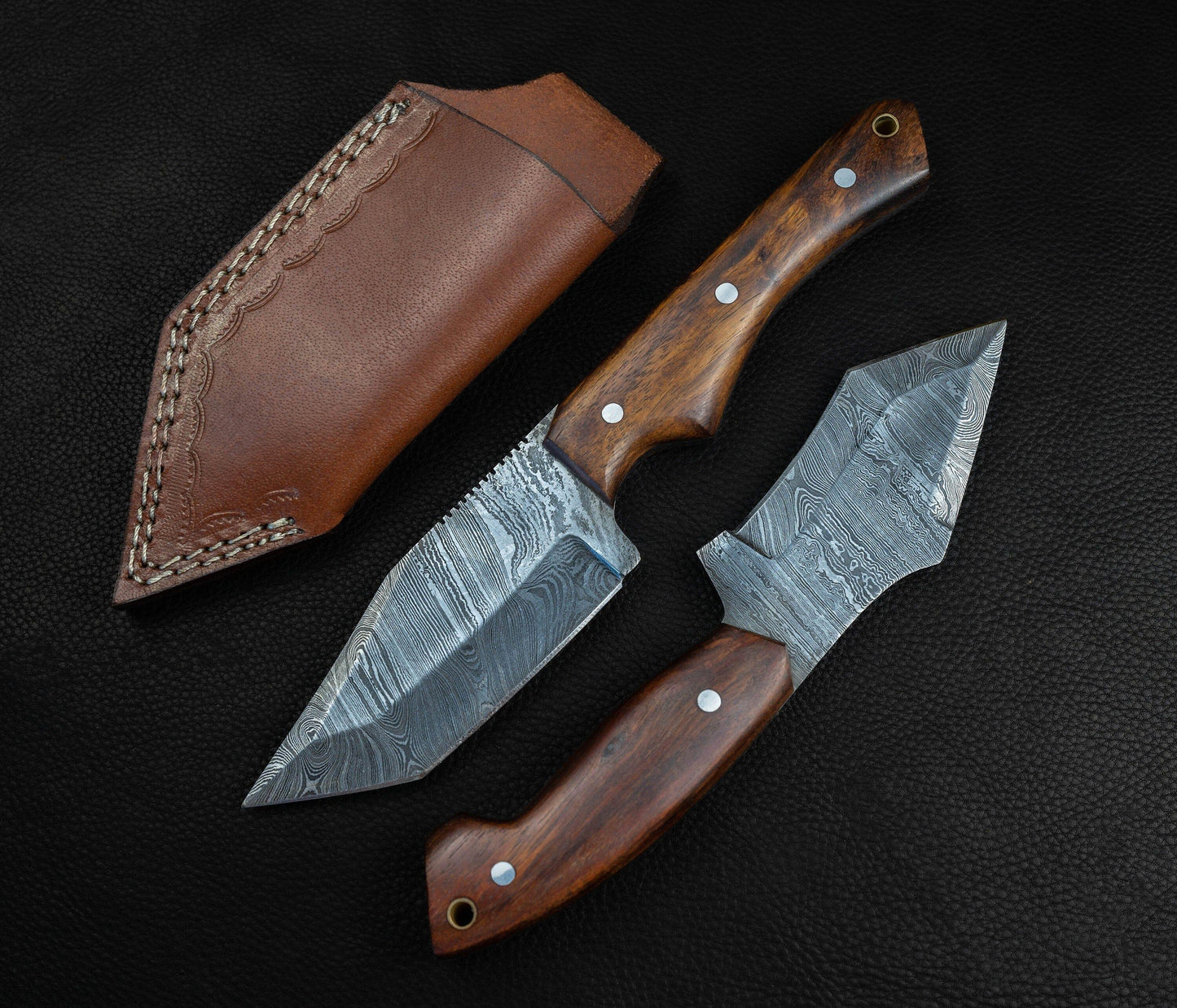 Damascus Hunting Knife, Damascus Fixed Blade Knife, Damascus Gut Hook Knife, Damascus Skinner Knife Hand Made Knives, Gift For Father 2021 Etsy 
