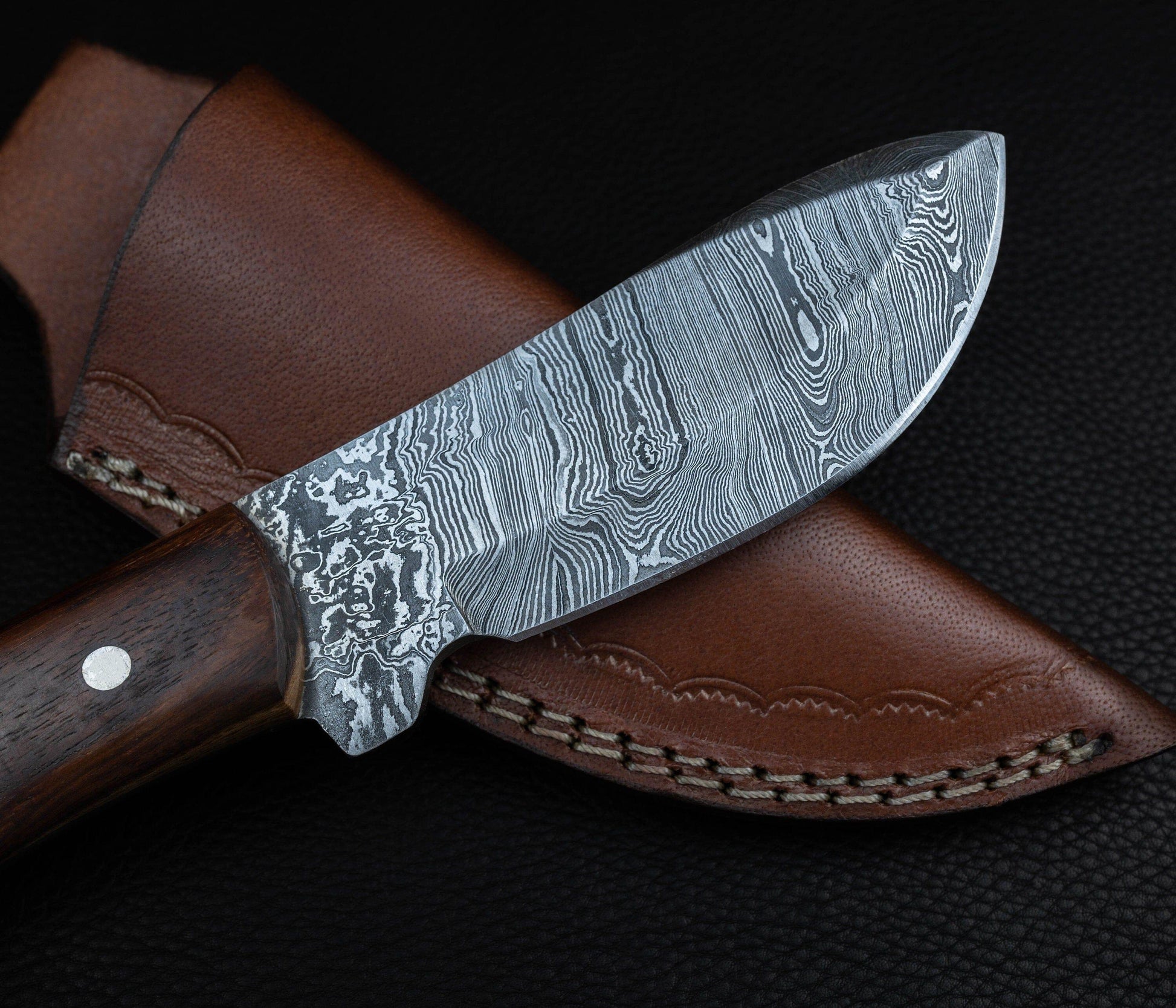 Damascus Hunting Knife, Damascus Fixed Blade Knife, Damascus Gut Hook Knife, Damascus Skinner Knife Hand Made Knives, Gift For Father 2021 Etsy 
