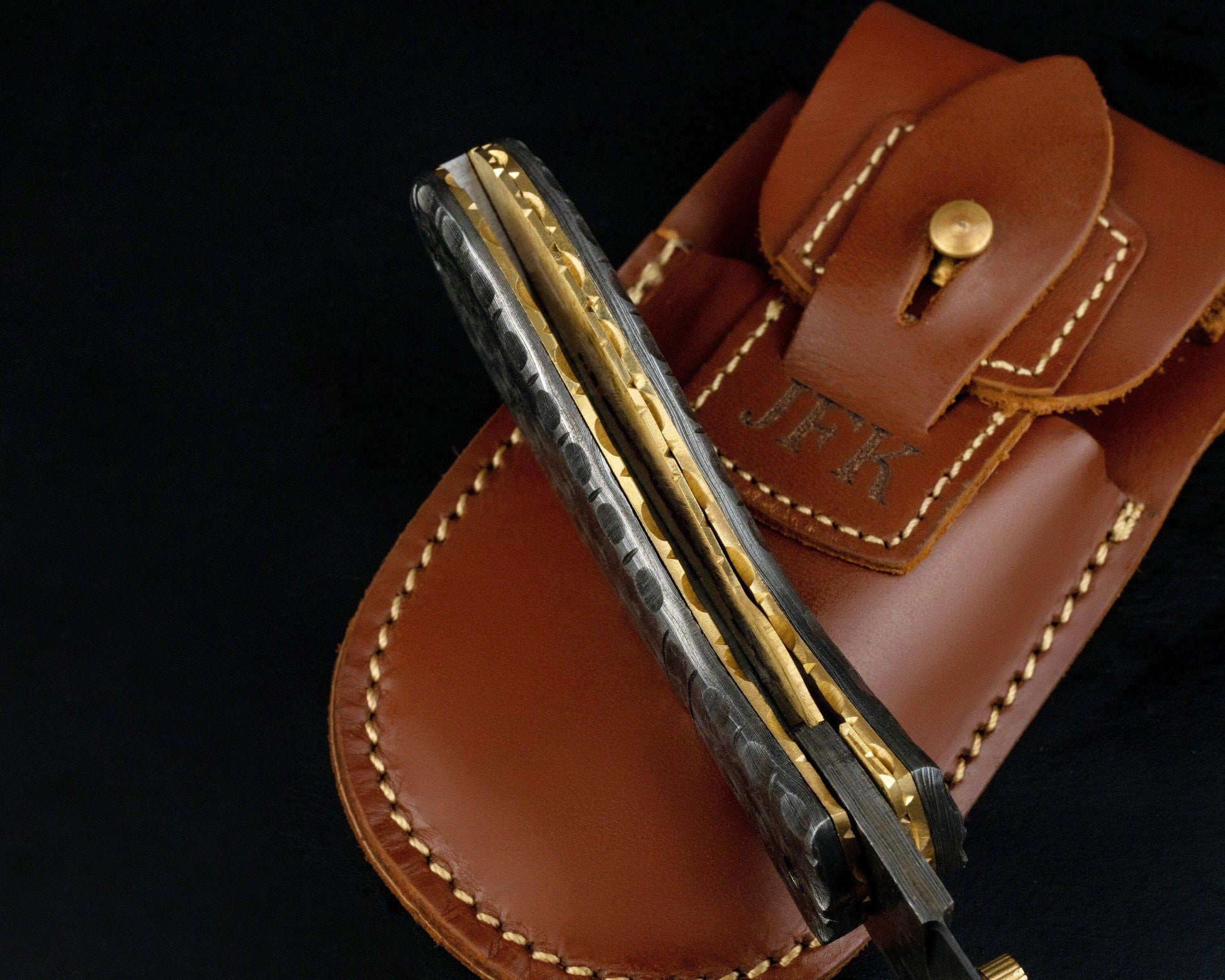 7" Hand Forged Full Damascus Folding Knife,Hand Made Damascus Pocket Knife, Damascus Steel Hunting knife, Hand Forged Damascus Fold Knife Etsy 