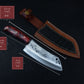 Chef Cleaver Chopper Kitchen Butcher Full Tang Handmade High Carbon Steel Chef Knife Wenge Wood Curved Handle Gift Outdoor Chop Knife 2022 Etsy 