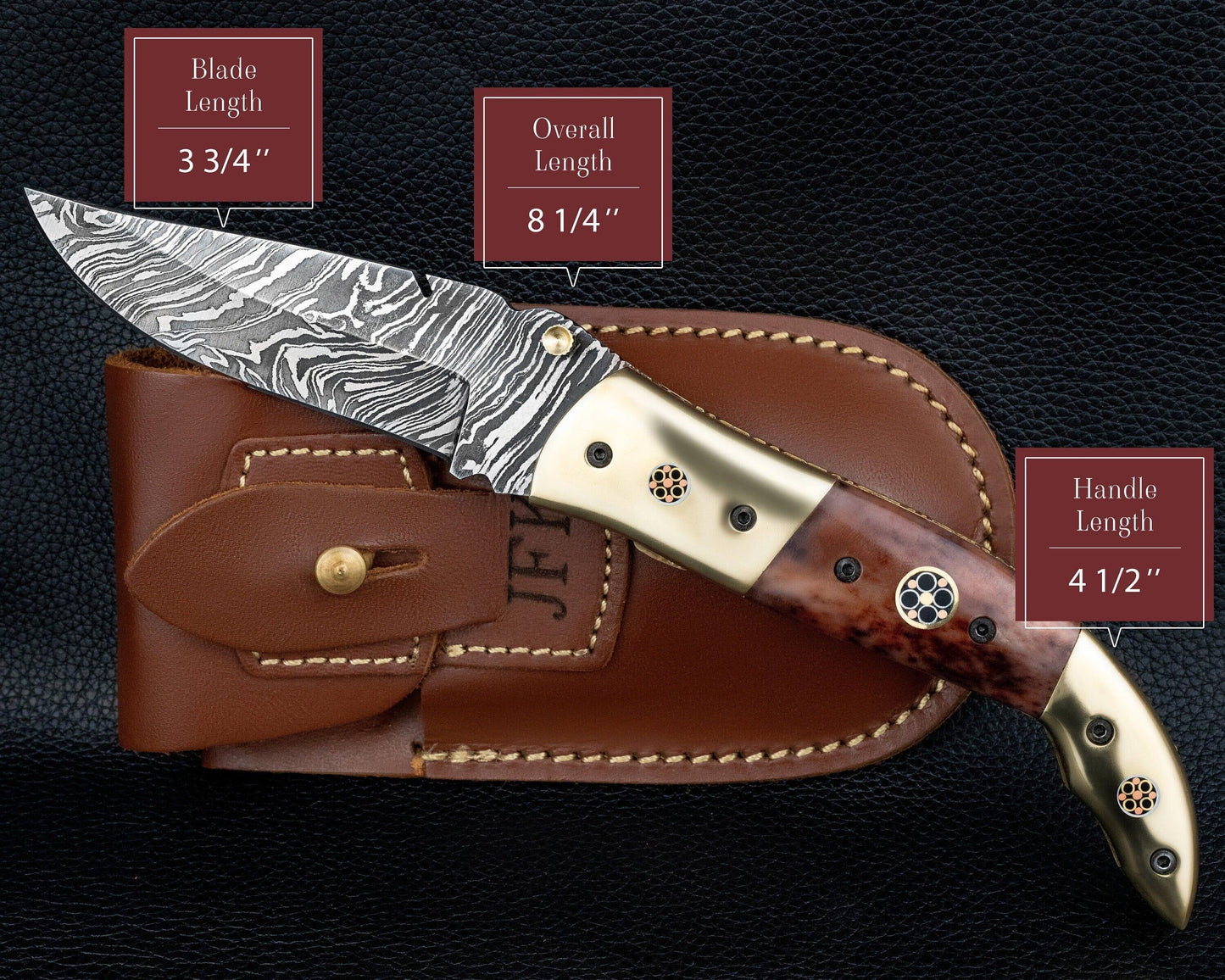 Luxury Hand Forged Damascus Folding Knife, Bone Handle Damascus Steel Pocket Hunting knife, Luxury Fold Knife, Gift For DAD, Gift For Him Etsy 