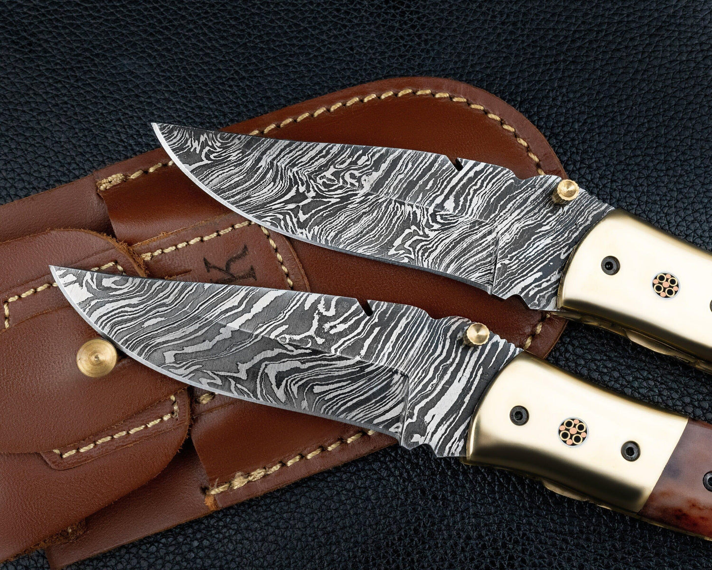 Luxury Hand Forged Damascus Folding Knife, Bone Handle Damascus Steel Pocket Hunting knife, Luxury Fold Knife, Gift For DAD, Gift For Him Etsy 