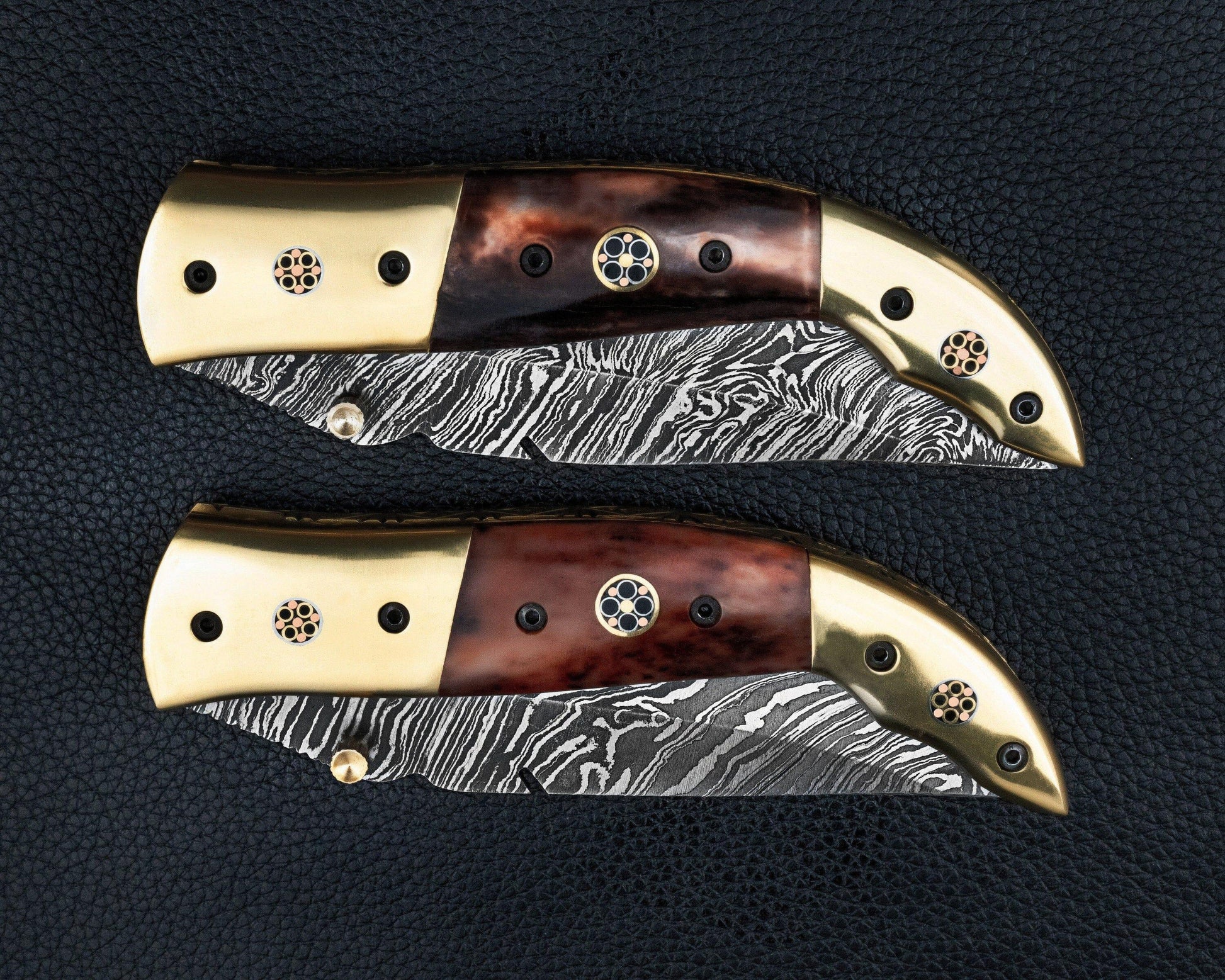 Luxury Hand Forged Damascus Folding Knife, Bone Handle Damascus Steel Pocket Hunting knife, Luxury Fold Knife, Gift For DAD, Gift For Him Etsy 