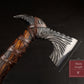 Custom Gift Forged Carbon Steel Viking Axe with Rose Wood Shaft, Viking Bearded Camping Axe, Best Birthday&Anniversary Gift For Him 2022 Etsy 