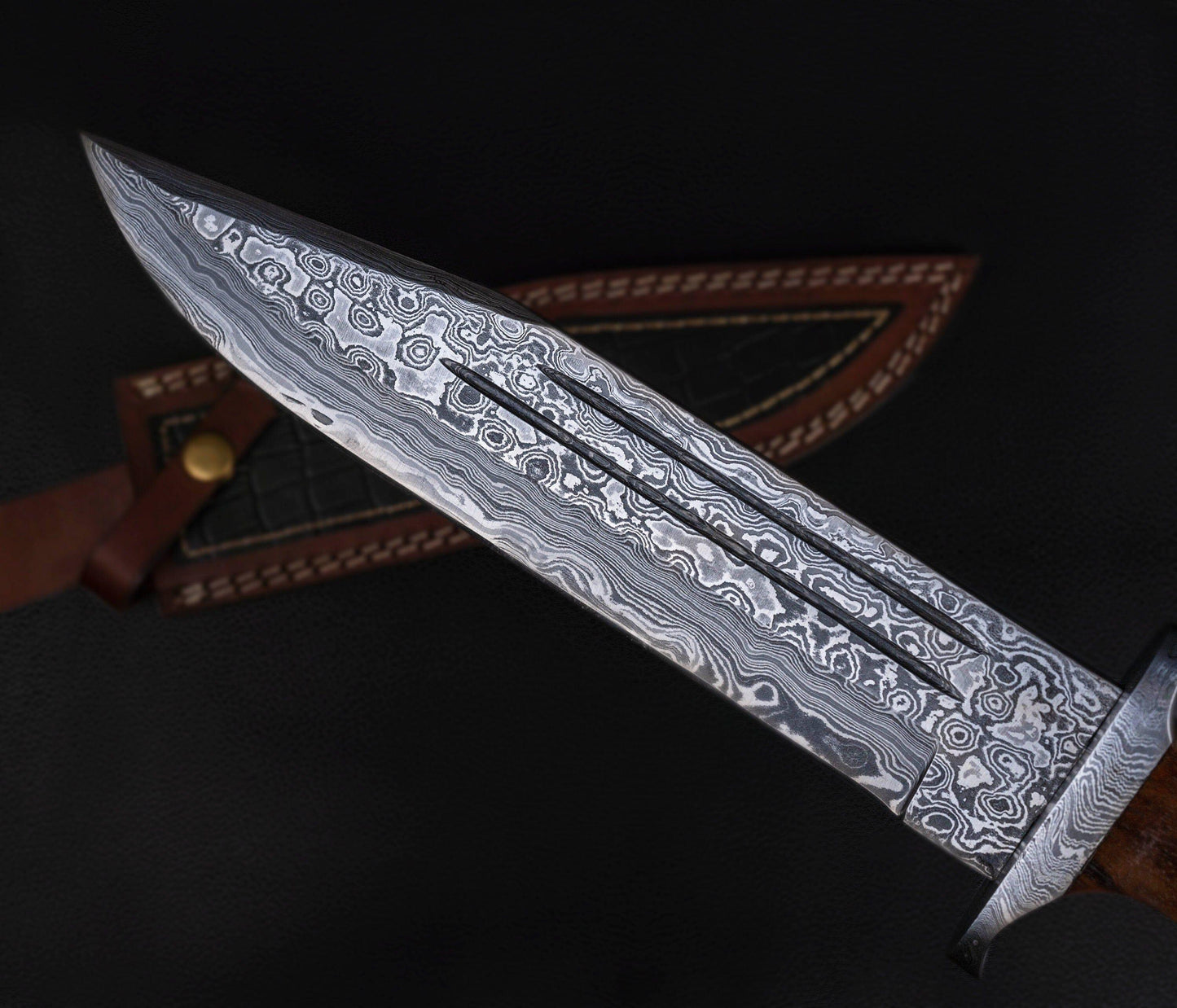 HUNTING KNIVES CUSTOM Handmade Damascus Steel Personalized Wedding Anniversary Gift for Him, Christmas Gift for Men, Fathersday Gift 2022 Etsy 