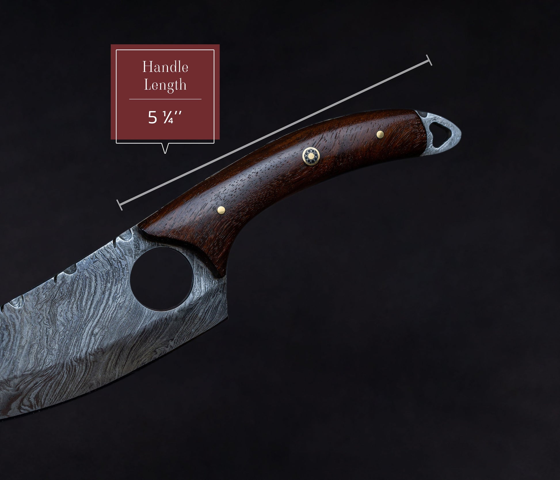 Handmade Japanese Damascus Chief knife Rose Wood Handle, Hand forged Damascus knife Non slip Walnut, Kitchen Skinner Knife, Gift for Dad