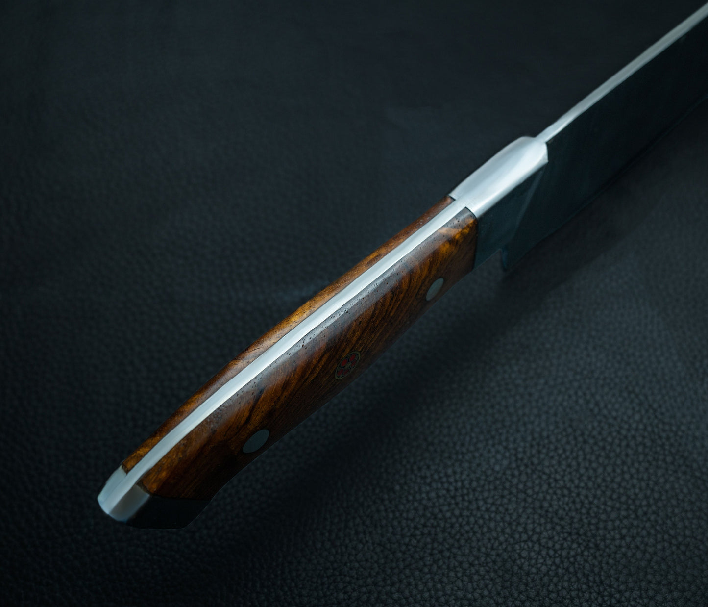 Cooking Kitchen Chef Knife Damascus Steel BBQ Camping Wood Handle Full Tang Knife Razor Sharp Blade Edge Indoor Outdoor in Gift Box Handmade