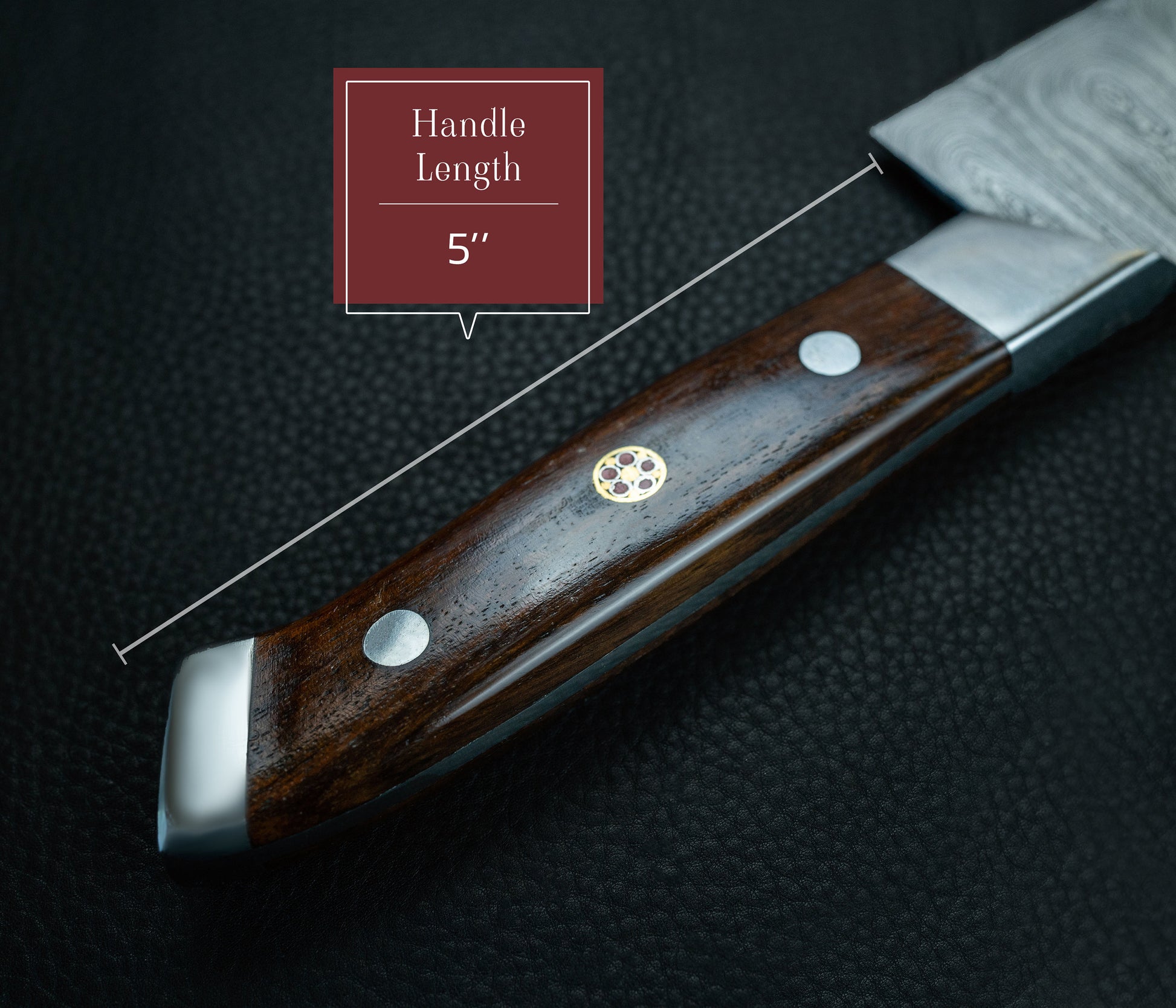 Cooking Kitchen Chef Knife Damascus Steel BBQ Camping Wood Handle Full Tang Knife Razor Sharp Blade Edge Indoor Outdoor in Gift Box Handmade