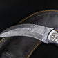 Custom Karambit Damascus Hunting Knife, Hand Forged Damascus Bowie Knife, Damascus Steel Hunting Karambit, Custom Gift For Father, 2022 Gift