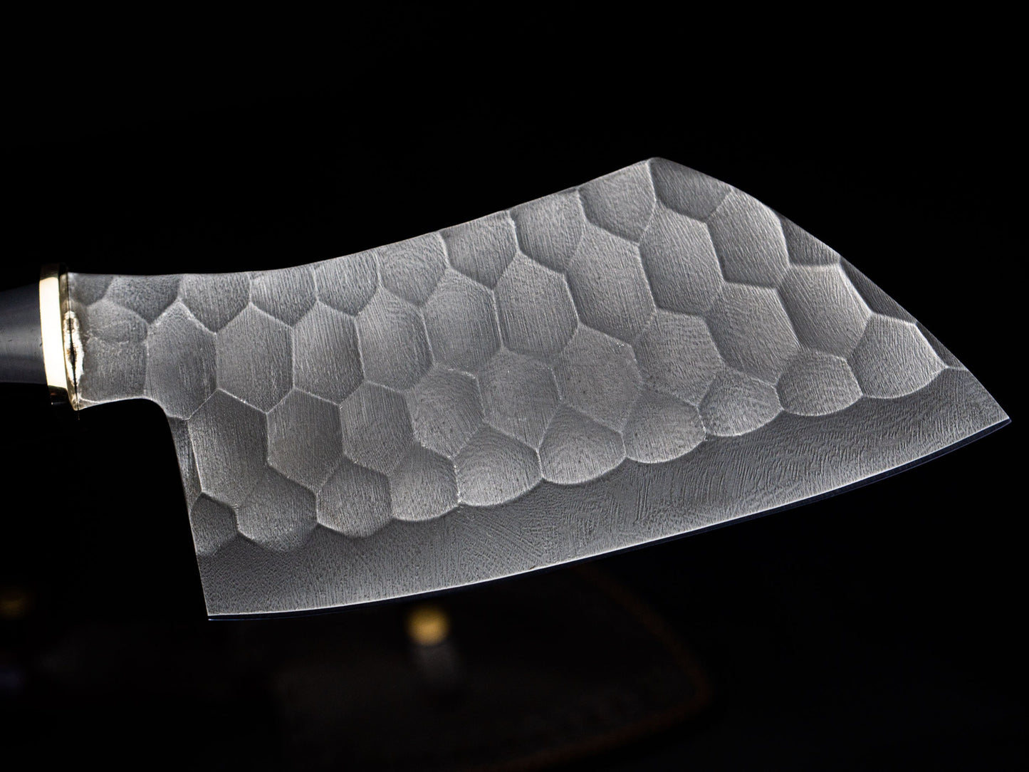 Cooking High Carbon Steel Kitchen Cleaver Butcher Chef Chopper Knife Wood Handle for Outdoor Kitchens BBQ Meat Gift for Dad Anniversary