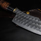 Cooking High Carbon Steel Kitchen Cleaver Butcher Chef Chopper Knife Wood Handle for Outdoor Kitchens BBQ Meat Gift for Dad Anniversary