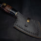 Cooking High Carbon Steel Kitchen Cleaver Butcher Chef Chopper Knife Wood Handle for Outdoor Kitchens BBQ Meat Gift for Dad Anniversary