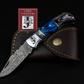 Damascus 6.5" Pocket Folding Knife