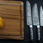 Handmade Damascus Chef Knife Set of 5 BBQ Knife Kitchen Knife Gift Damascus Knife Set Gift Camping Knife Gift for Him Groomsmen gift EDC Etsy 