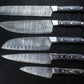 Handmade Damascus Chef Knife Set of 5 BBQ Knife Kitchen Knife Gift Damascus Knife Set Gift Camping Knife Gift for Him Groomsmen gift EDC Etsy 