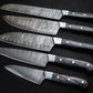 Handmade Damascus Chef Knife Set of 5 BBQ Knife Kitchen Knife Gift Damascus Knife Set Gift Camping Knife Gift for Him Groomsmen gift EDC Etsy 